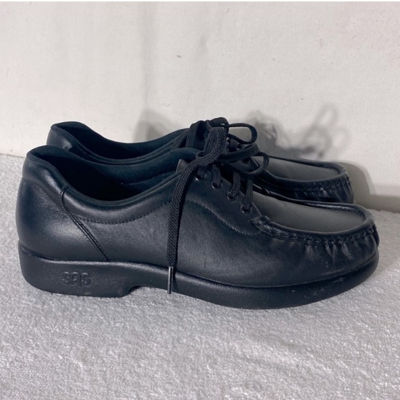 SAS Tripad Comfort Take Time Black Lace Up Sneaker Loafers 9.5 - Picture 1 of 13